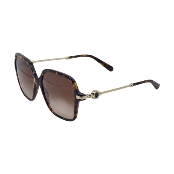 BULGARI SUNGLASSES Elegant Tortoise Shell Sunglasses - Picture 3 of 8